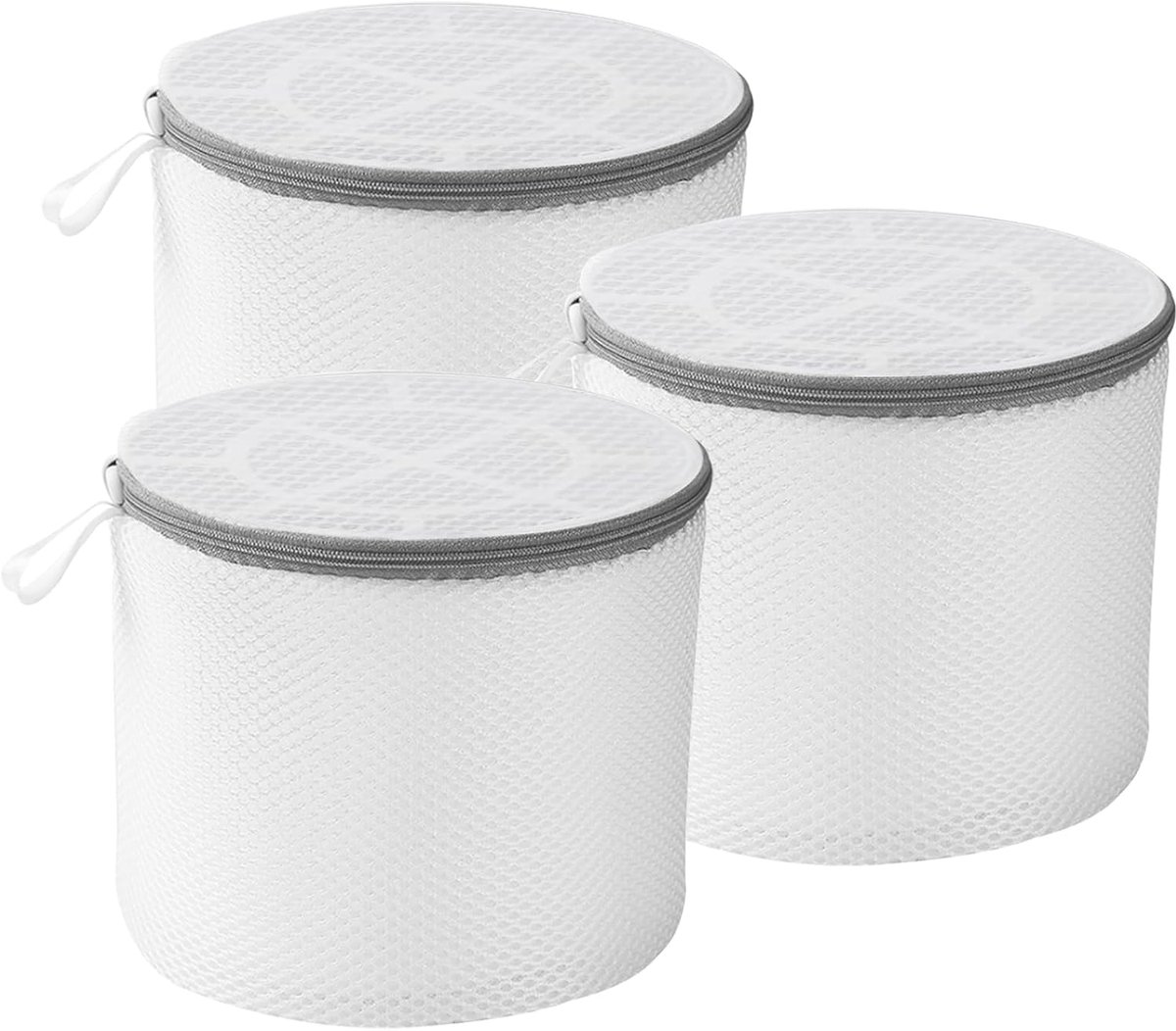 3 stuks beha-waszakken voor wasmachine 17 x 15 cm, waszak van zeer doorlatende sandwichstof voor lingerie, ondergoed zak voor beha's, sokken, slips, onderhemden