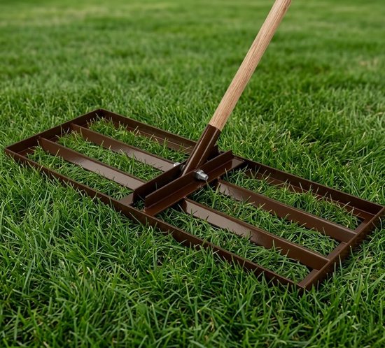 Handmatige Nivelleerhark voor Tuin, Zand en Grond — afbeelding 2
