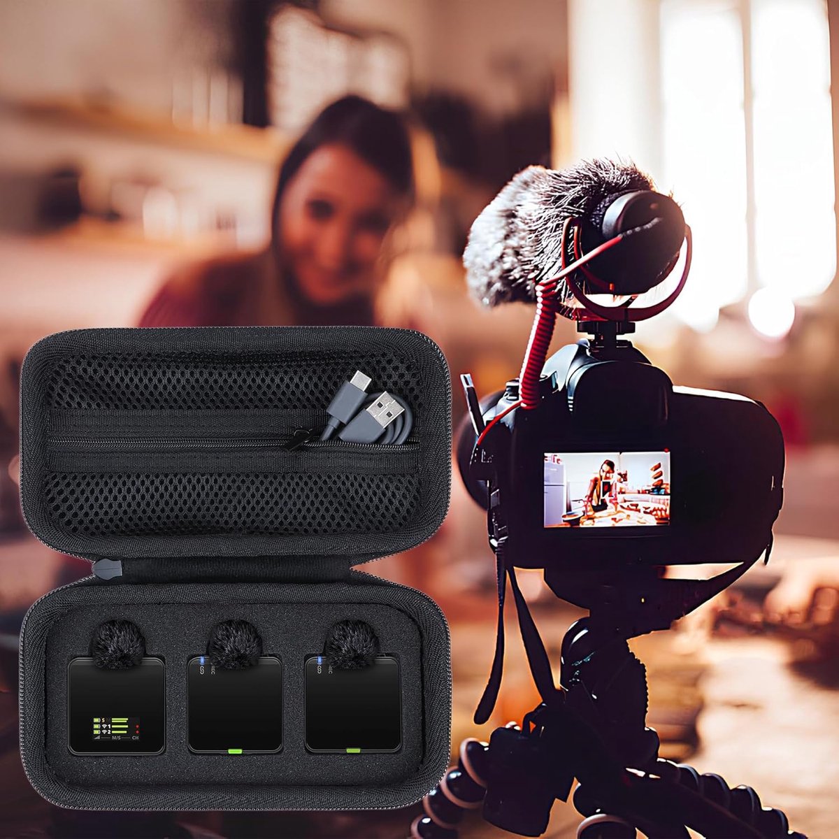 Beschermhoes Compatibel met RØDE Wireless GO 2/3 / ME Microfoon