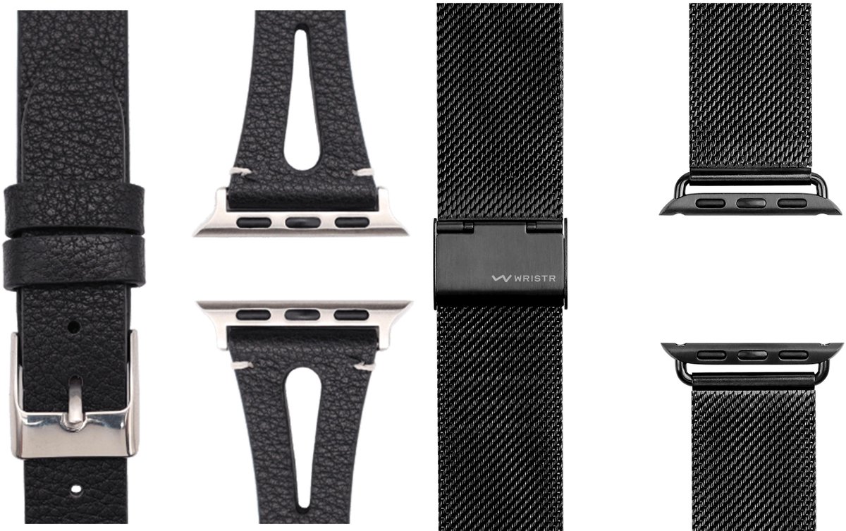 WRISTR Smartwatch-Armband (2-tlg. Set) Slim-Milanese