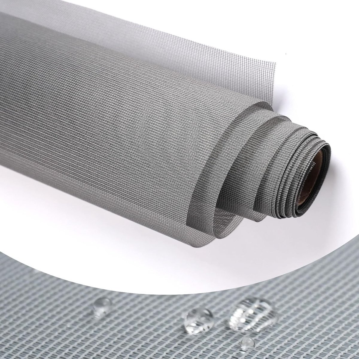 Vensterscherm - Grijs - 109 x 37 inch - Mesh Materiaal - Voor Vensters