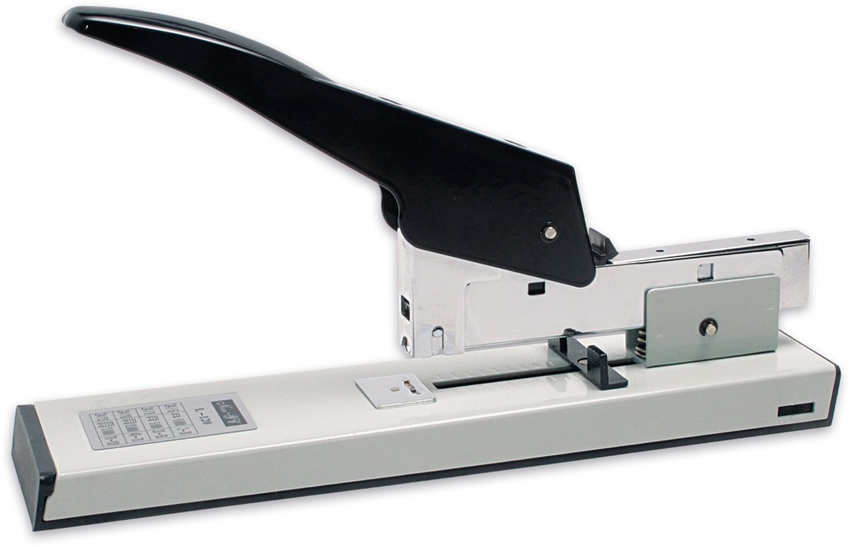 Stevige nietmachine voor 120 vellen, metaal, archivering