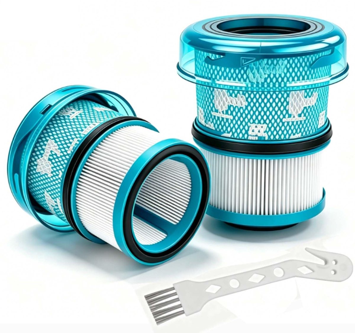SolidKeus - Set van 2 HEPA-filters voor Dyson V16 Piston Animal