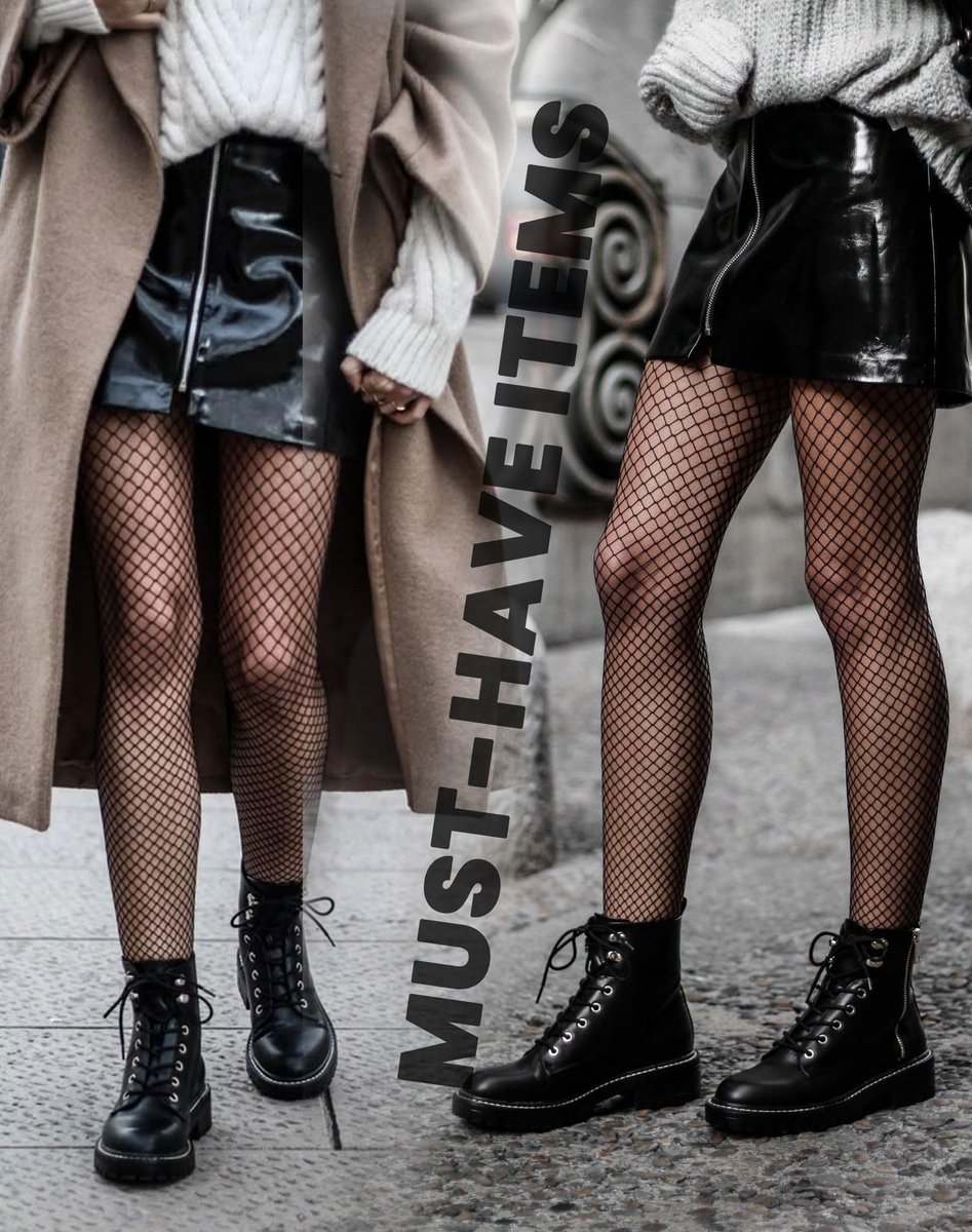 SolidKeus - Zwarte Fishnet Tights met Hoge Taille voor Vrouwen