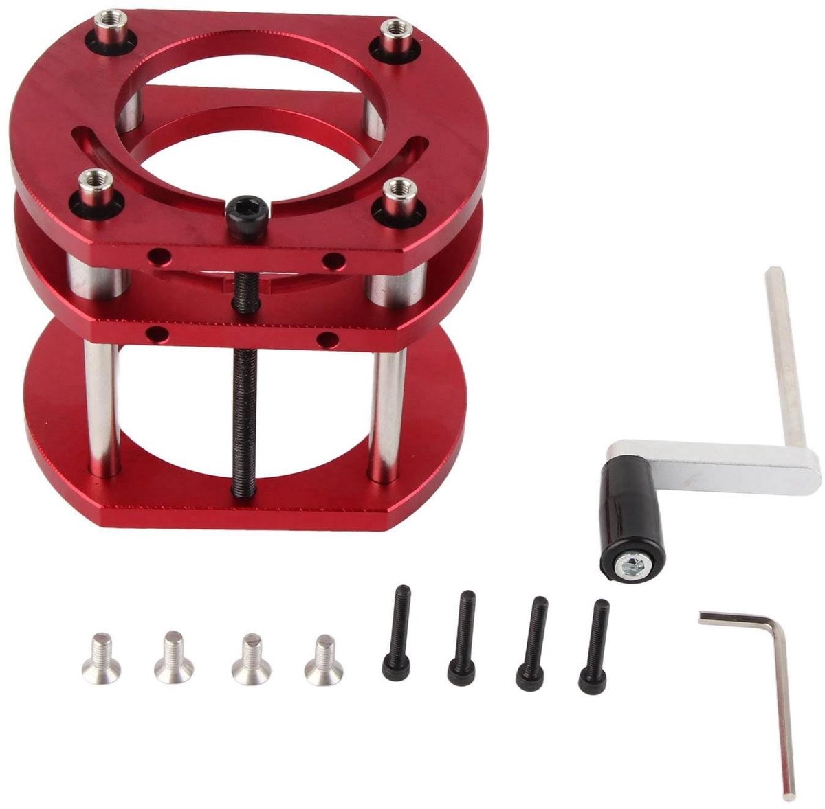 SolidKeus - Router Lift Basis voor Houtbewerking, Aluminium en RVS