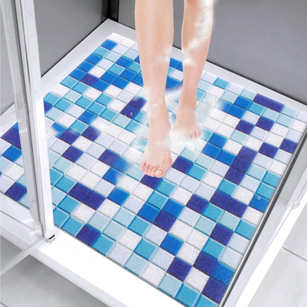 SolidKeus - Antislip Douchemats met Drainage en Massagerand