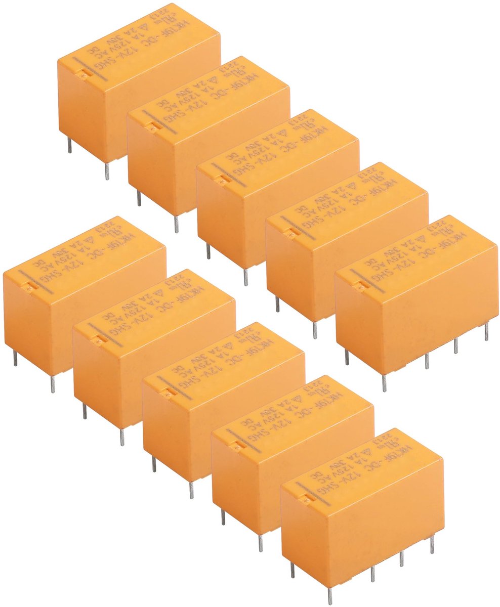 SolidKeus - 10 Stuks Mini Relais voor Auto, 12V