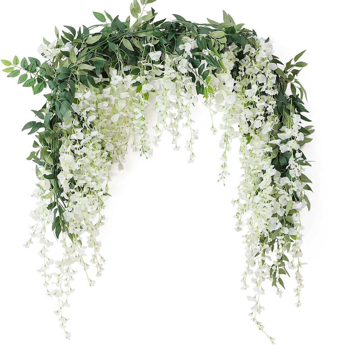 SolidKeus - 2 Stuks Kunstmatige Wisteria Garlands voor Decoratie