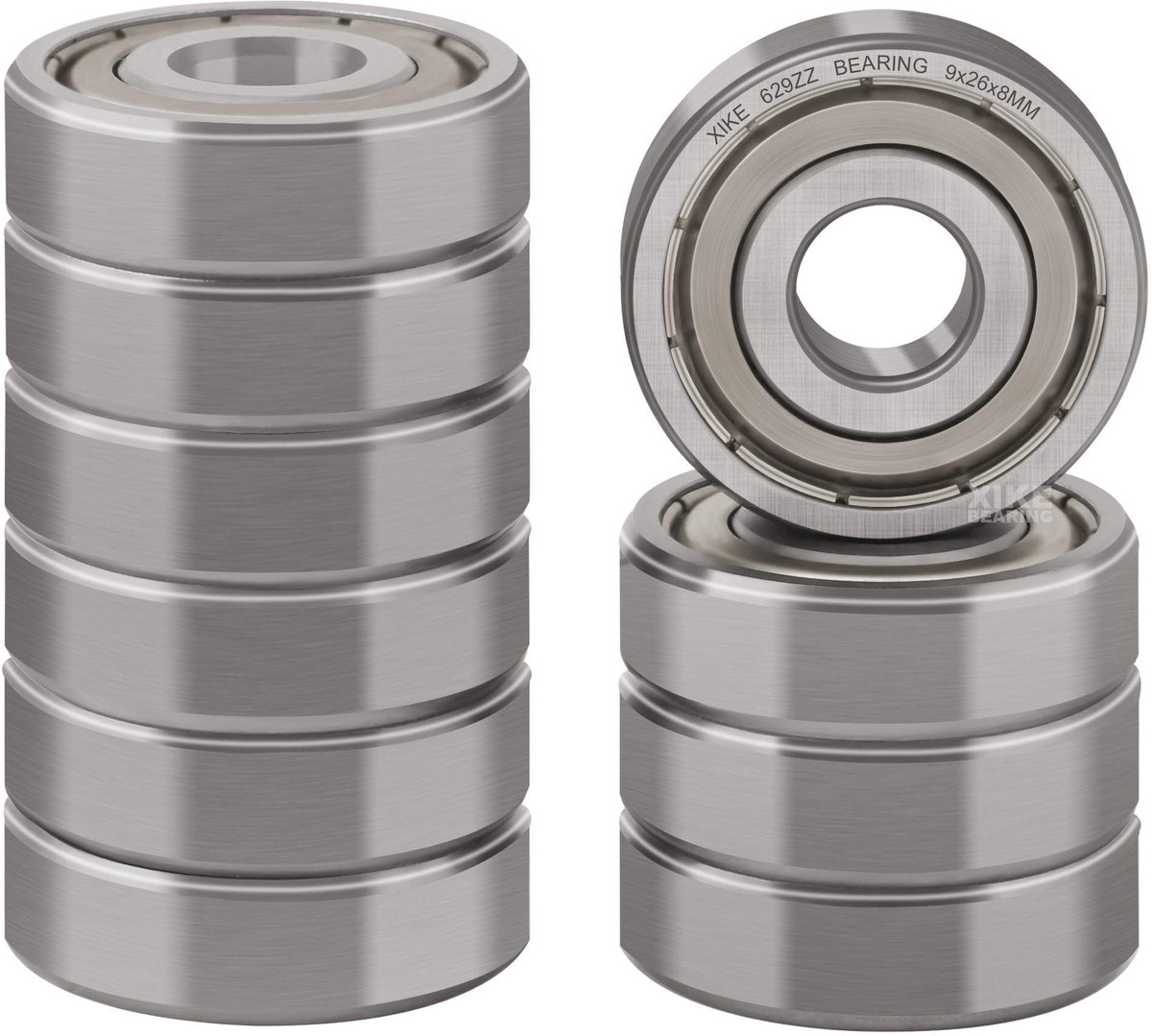 SolidKeus - Ball Bearing 629ZZ 9x26x8mm met Metaalafdichtingen