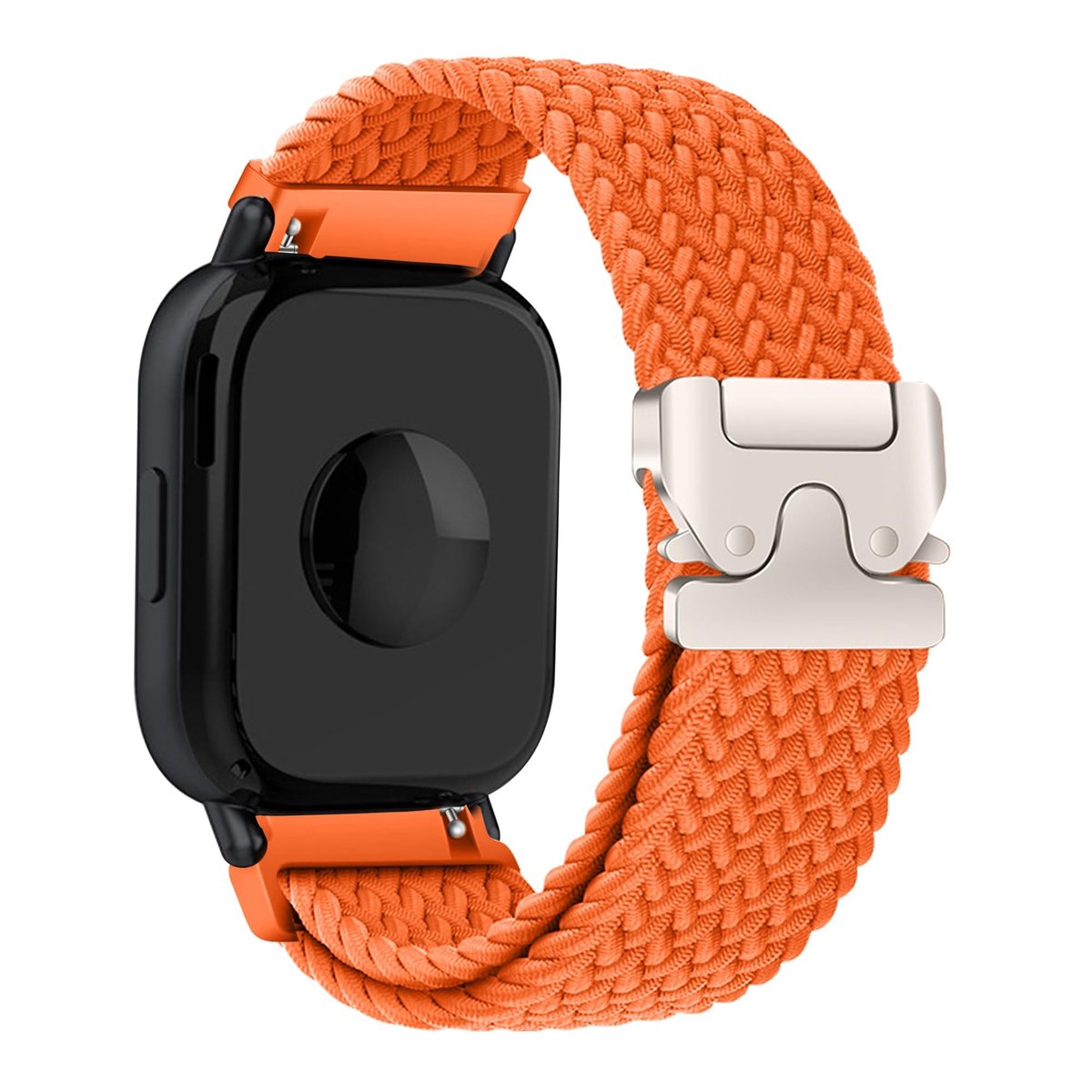 SolidKeus - Nylon Gevlochten Horlogeband voor Xiaomi Smartwatches