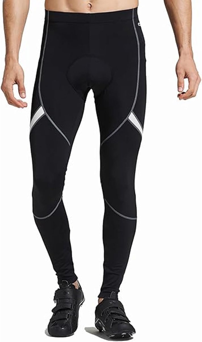 Lange gevoerde fietsbroek voor heren