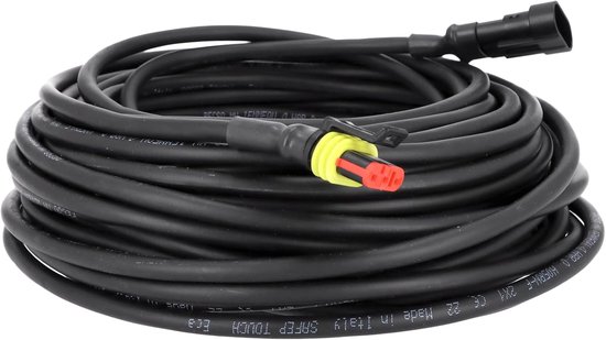Hoogspanningskabel voor GARDENA ROBOTIC smart SILENO - CITY 250 500 600 1000 - LIFE 750 1000 1250 15000 - MINIMO 250 500 - voor transformator voedingsadapter & oplaadstation - (20 meter) — afbeelding 2