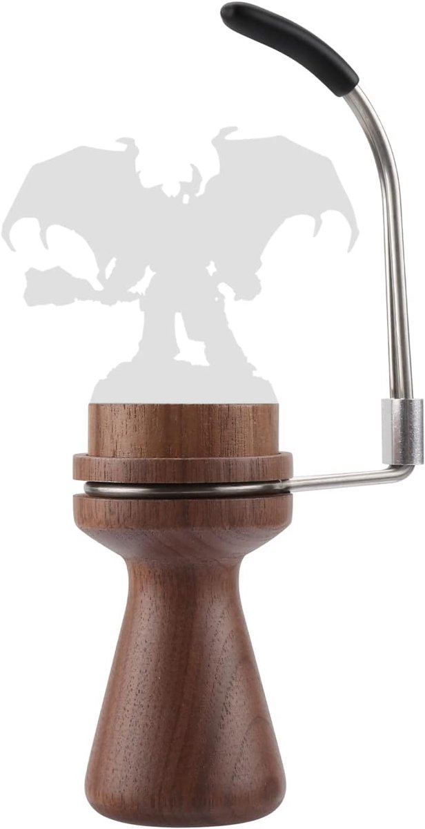 Schilderij Handvat voor Miniautres Zwart Walnoot Verf Handvat Compatibel met Warhammer, DND, Schaal Model, Fantasie Beeldjes (Verleng Versie 01)