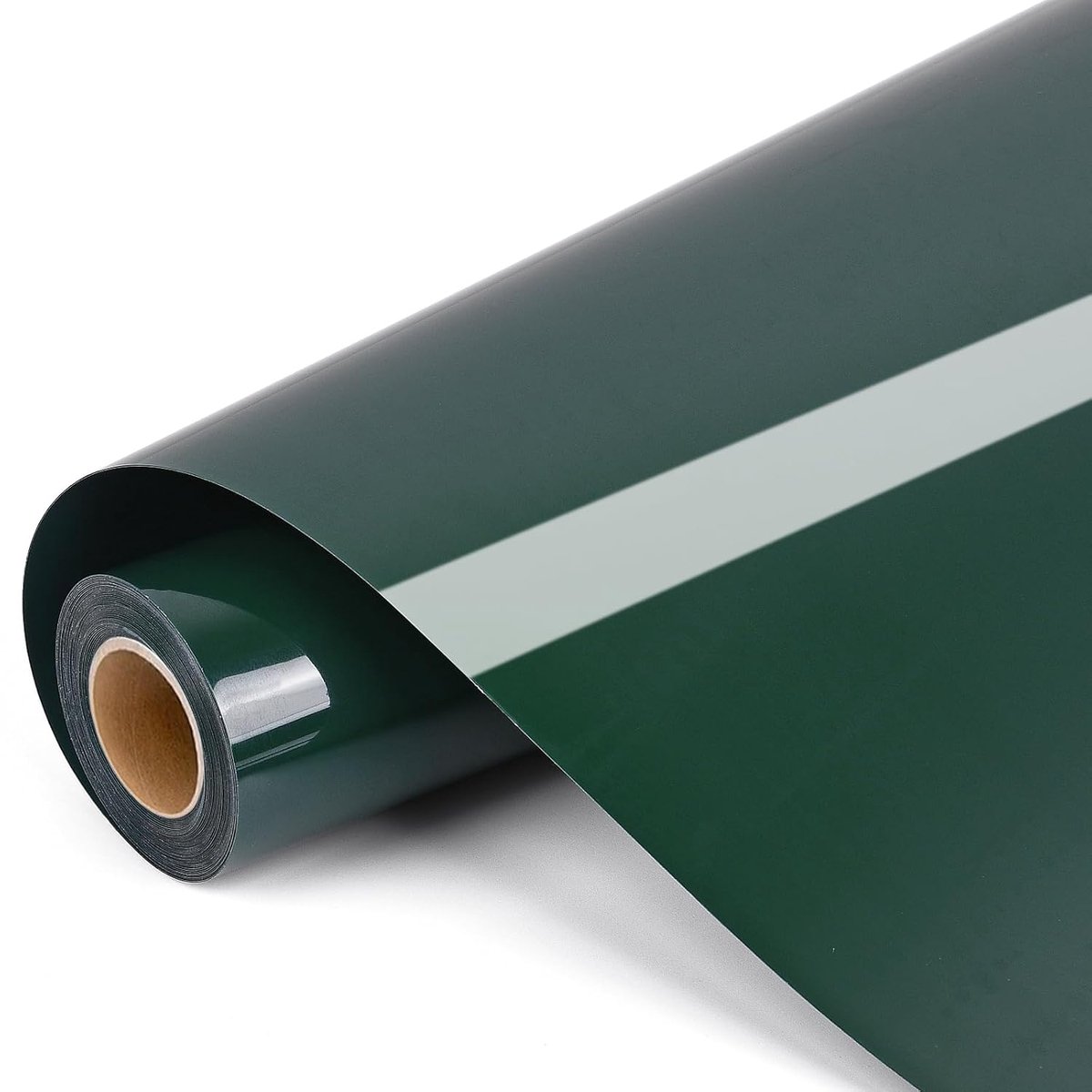 Plotterfilm Textielverfsublimatie voor Cricut - 30,5x4m Donkergroen Filmplotter Textiel voor kleding, hoeden, broeken, andere lichtgewicht stoffen