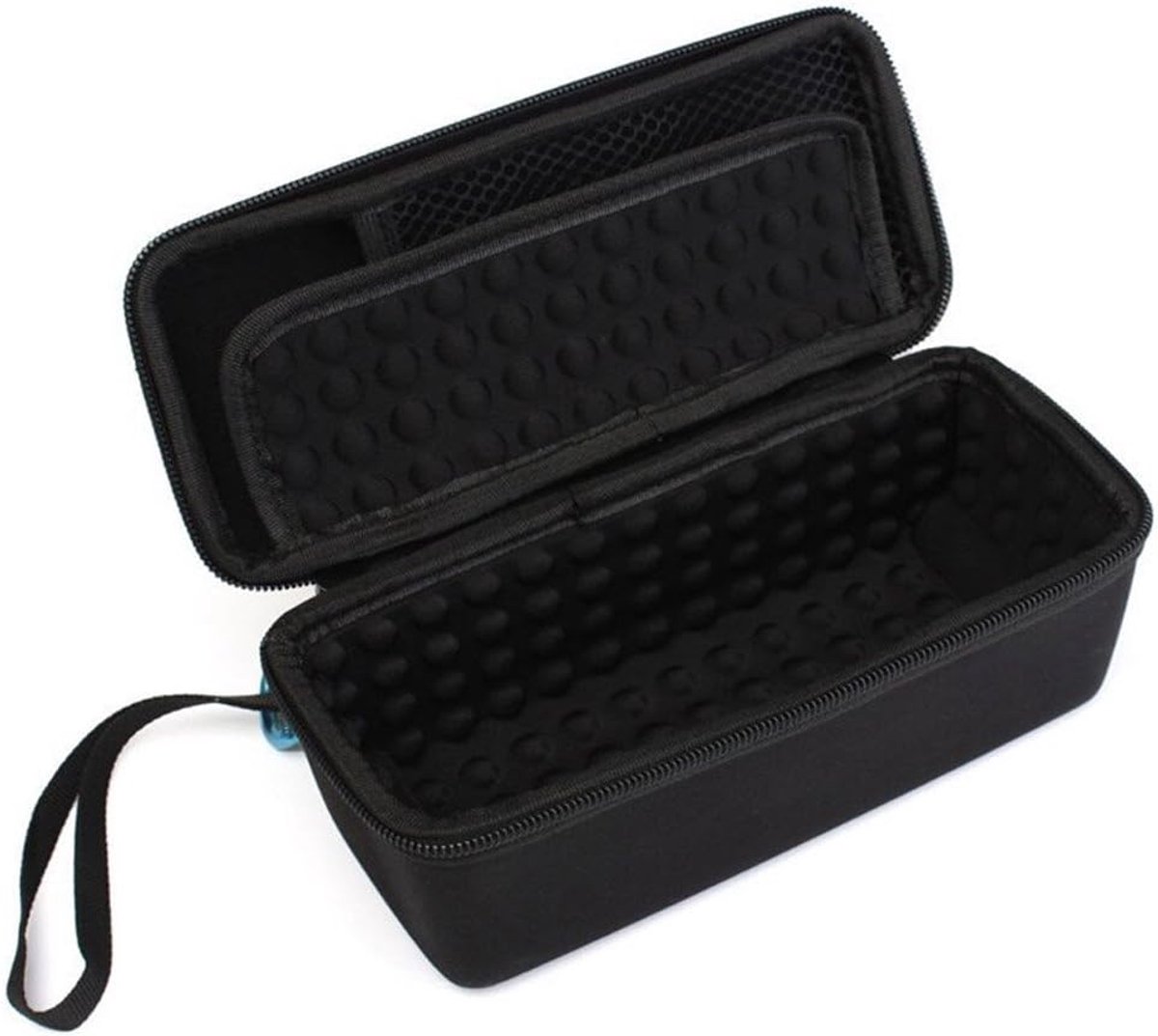 Opbergtas voor JBL Flip 5/4/3 voor Bose SoundLink Mini Logitech Boom EU, beschermhoes, draagtas, bluetooth-luidspreker, duurzaam, schokbestendig, zwart