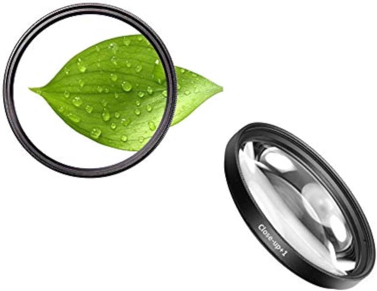 55 mm + 1 close-up filter macrolens dichtbij lens Close Up Closeup 55 mm dioptrie