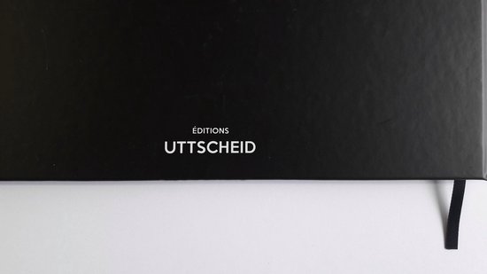 Gastenboek 70 jaar - verjaardag, huwelijk, pensioen - verchroomde letters - 100 pagina's - premium kwaliteit oranje koraal — afbeelding 3