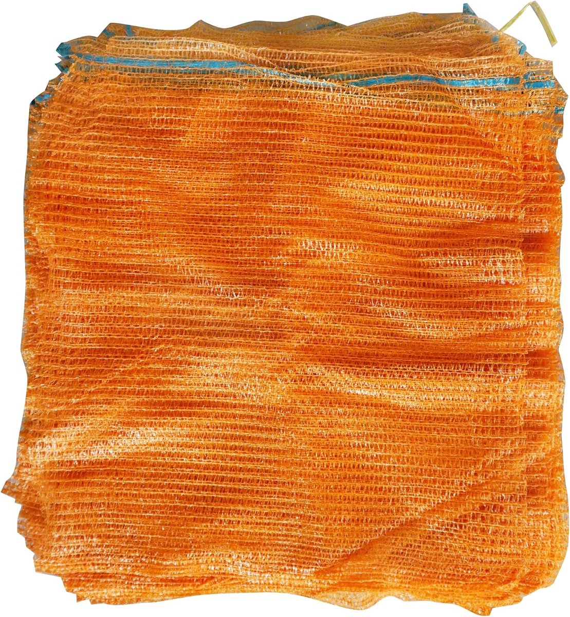 Zakken 42 x 60 cm, Raschelzakken met Trekkoord, Plasticgaaszakken, Groentezakkaken