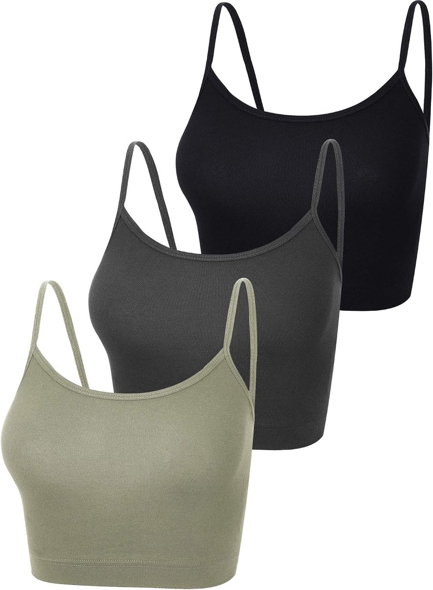 Camisole dames Gewatteerd
