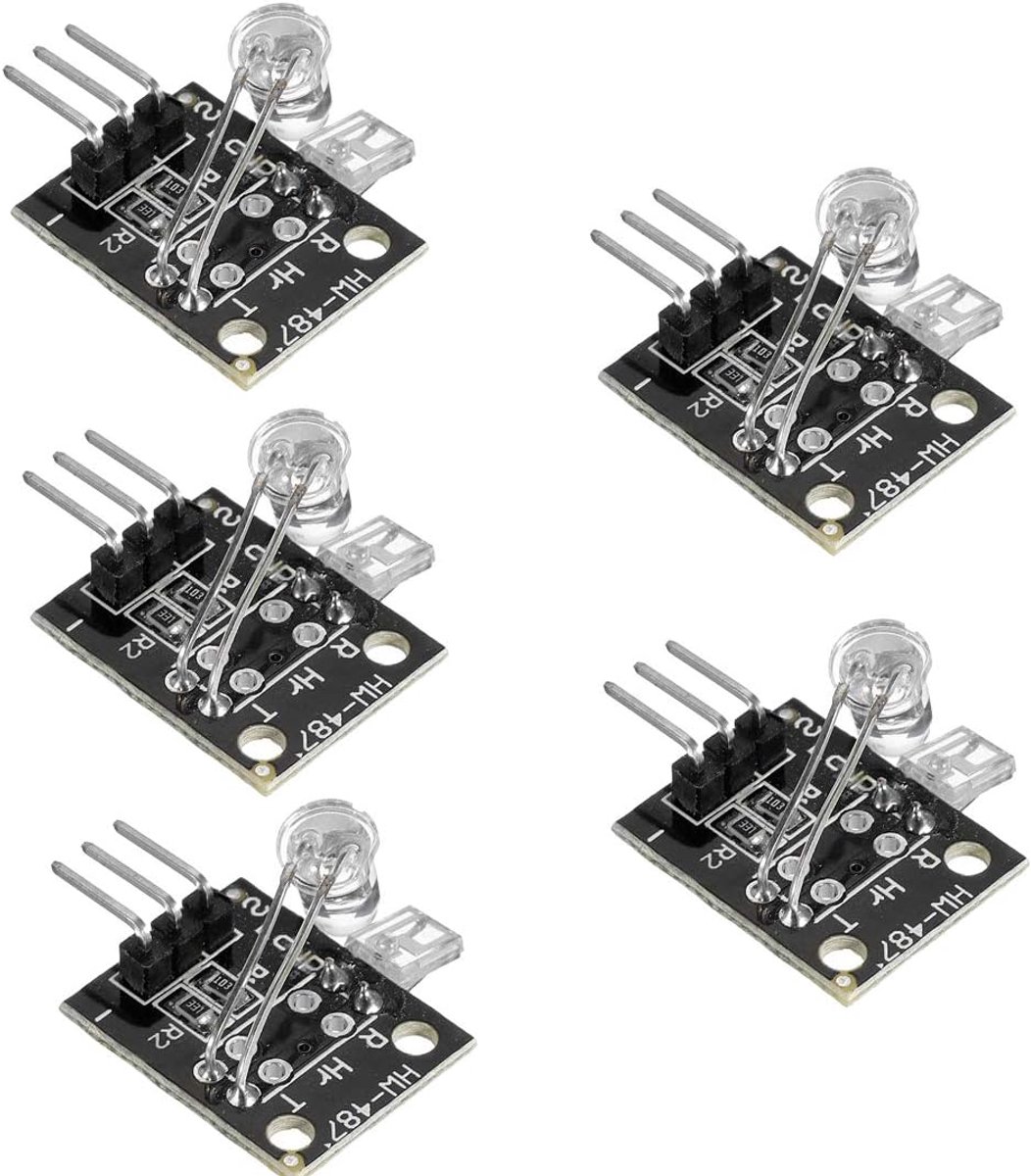 5 x 5 V Heartbeat Detect Sensor Heart Rate Detect Meetmodules Finger Heartbeat Measure KY-039