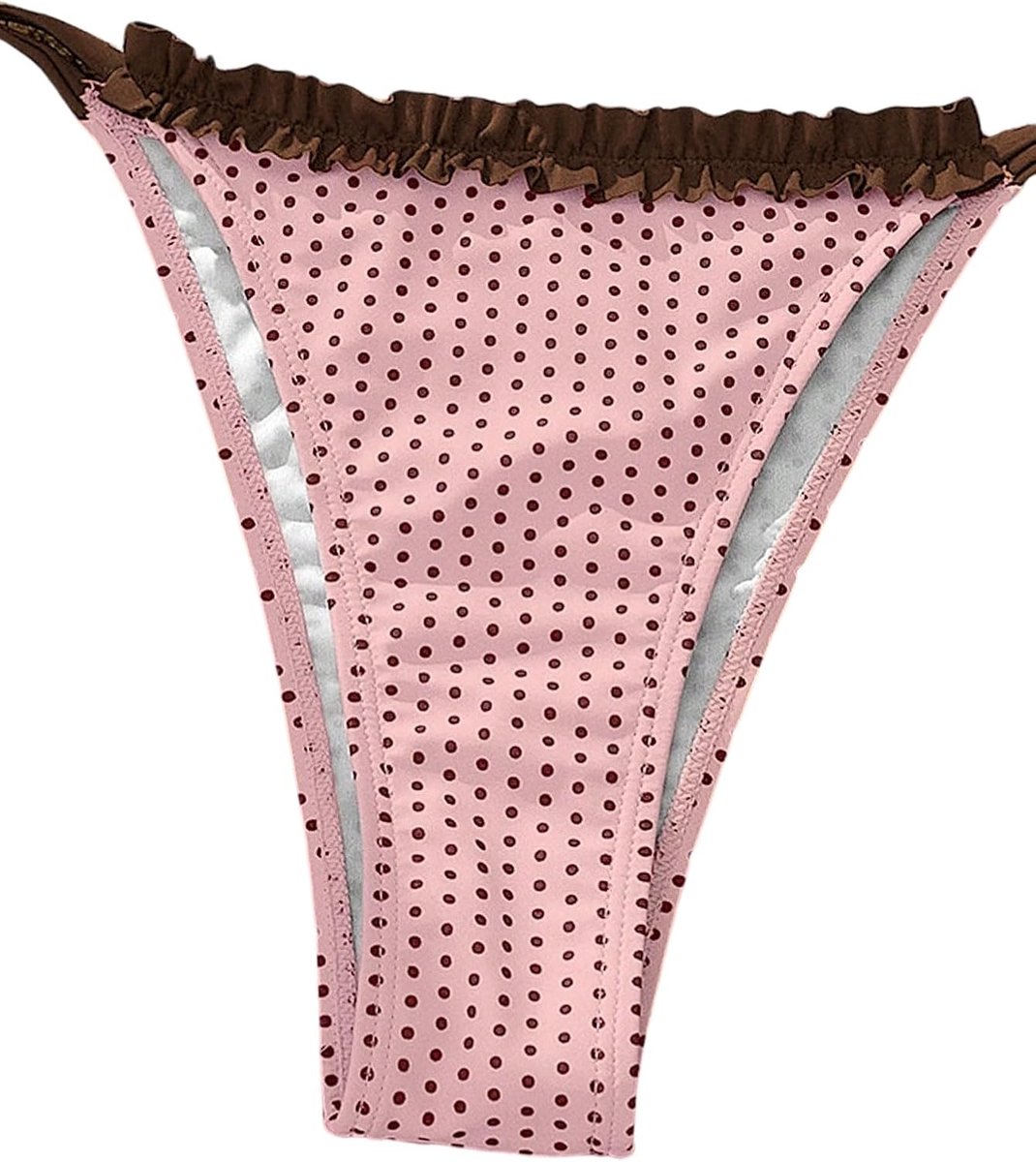 Bikini dames set polka dot badpak set halter bikini bovendeel en bikini broek tweedelige badmode set zwemkleding strandoutfit