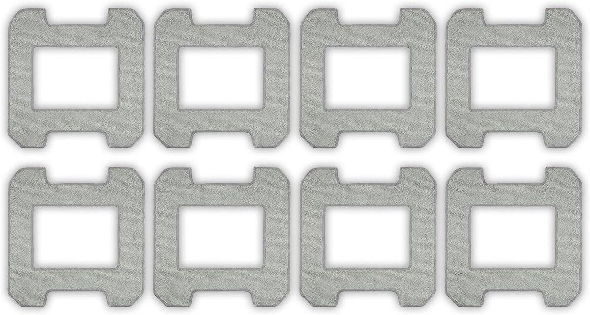 Pads compatibel met ECOVACS Winbot W2 PRO/W2 PRO Omni/W2 Omni/W2/W1 Pro/W1 Window Cleaning Robot, wasbare dweildoeken