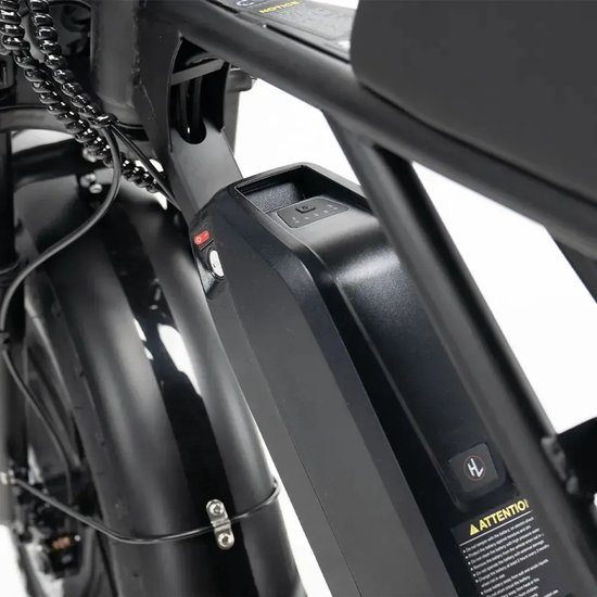 Ouxi H9 6.0 - Fatbike - Zwart - 250W - Elektrische Fatbike - NFC lock van Ouxi — afbeelding 3