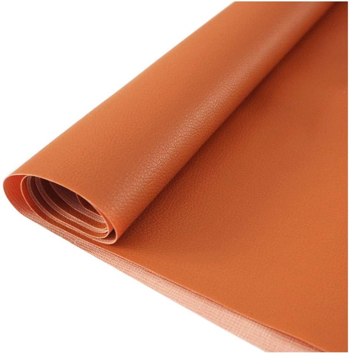 Stof Kunstleer Vinyl Leerdoek Materiaal Kleding Dressmaking Bekleding Leer Kunstleer Bekleding Stof voor Auto Boot -Bruin 16 # 1.38x5m