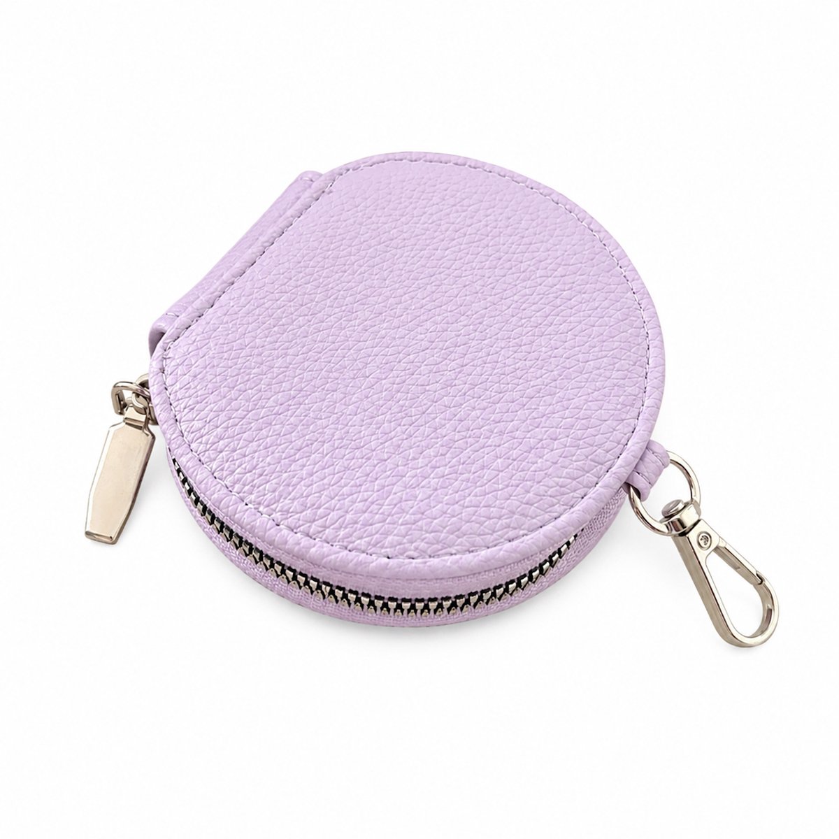 Bag Charm Telefoontasje - Lila | Munt Portemonnee / Accessoire Tasje / Sleutelhanger | Kunstleder | 10 x 10 x 2,5 cm