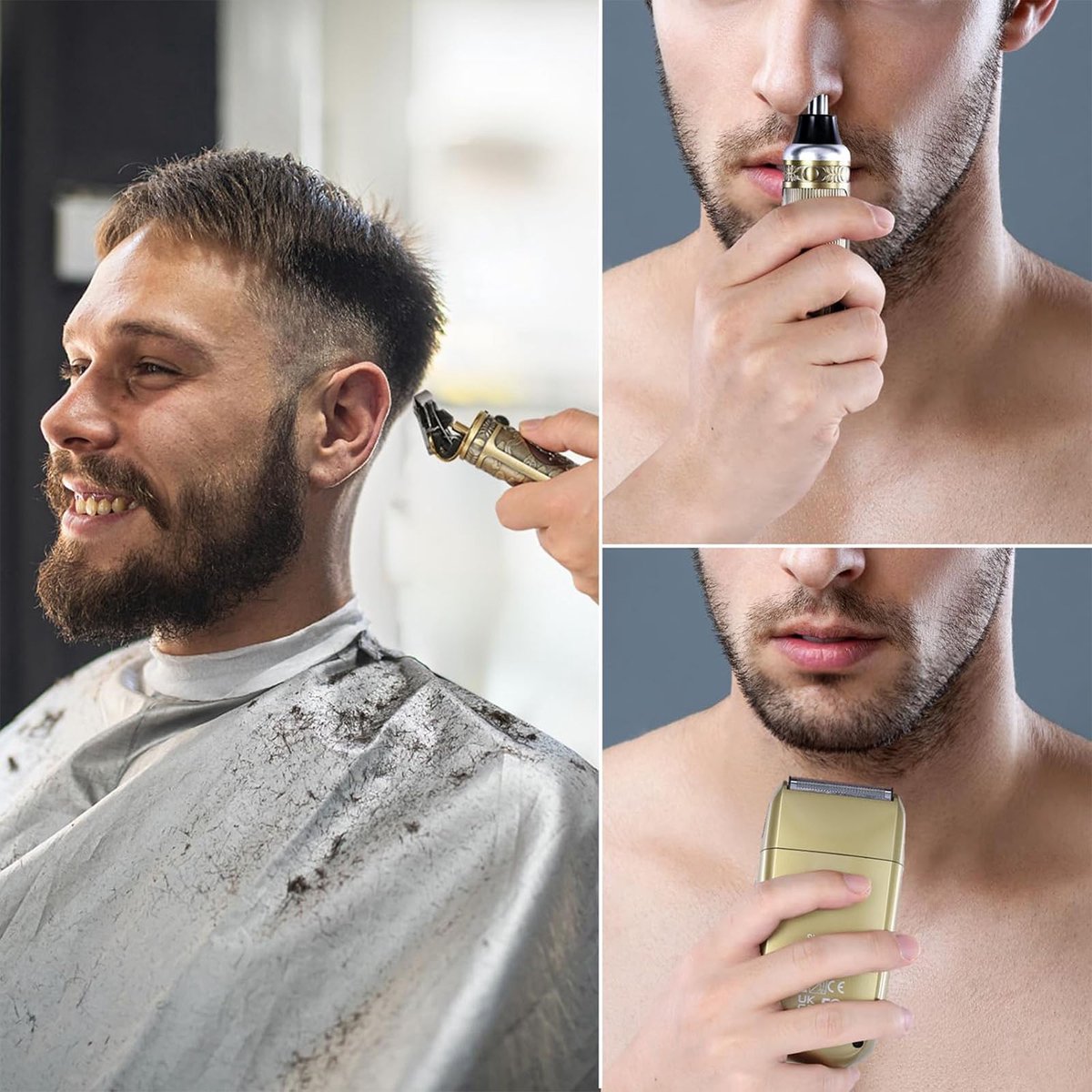 REDOM Tondeuse Set & Haartrimmer - Draadloze Haar Tondeuse thumbnail 3
