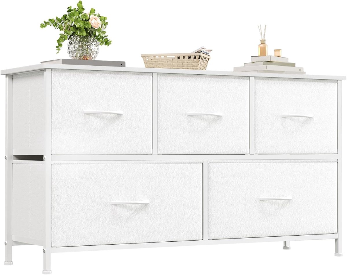 NIVA® Lade Kast - Ladenkast - Ladenkastje - Wit - 30cm x 100cm x 55cm