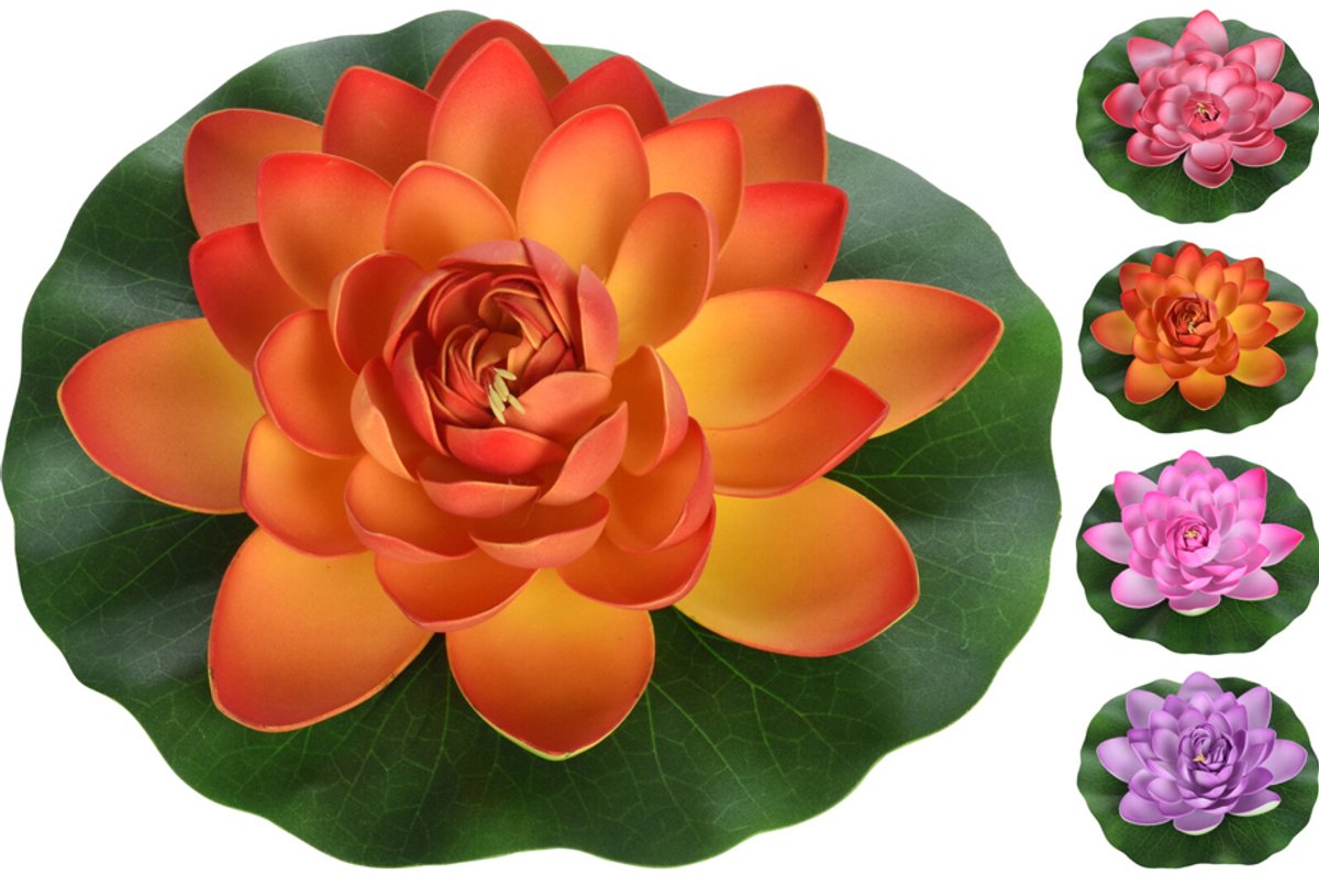 H&S Bloem - Drijvend - 28Cm - assorti