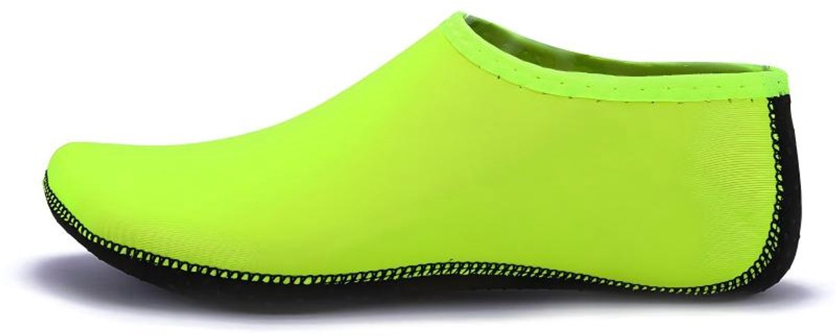 2 paar unisex watersokken, waterschoenen, indoor yogasokken | strand, surfen, duiken, zwembadslippers voor volwassenen,Fluorescerend groen-xxxs
