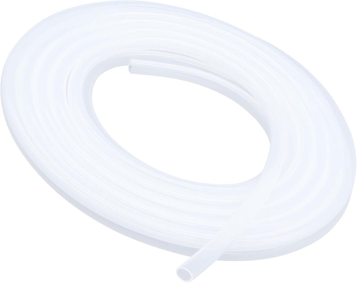 12 mm ID x 14 mm OD siliconen buis 4,5 m, heldere flexibele voedselveilige slang luchtwaterpijp voor pompoverdracht, aquarium