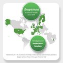 Wereldkaart met groene markeringen in Europa en Noord-Amerika. Tekst: WeightWorld, Trusted for health since 2006. Verkrijgbaar in meerdere landen.