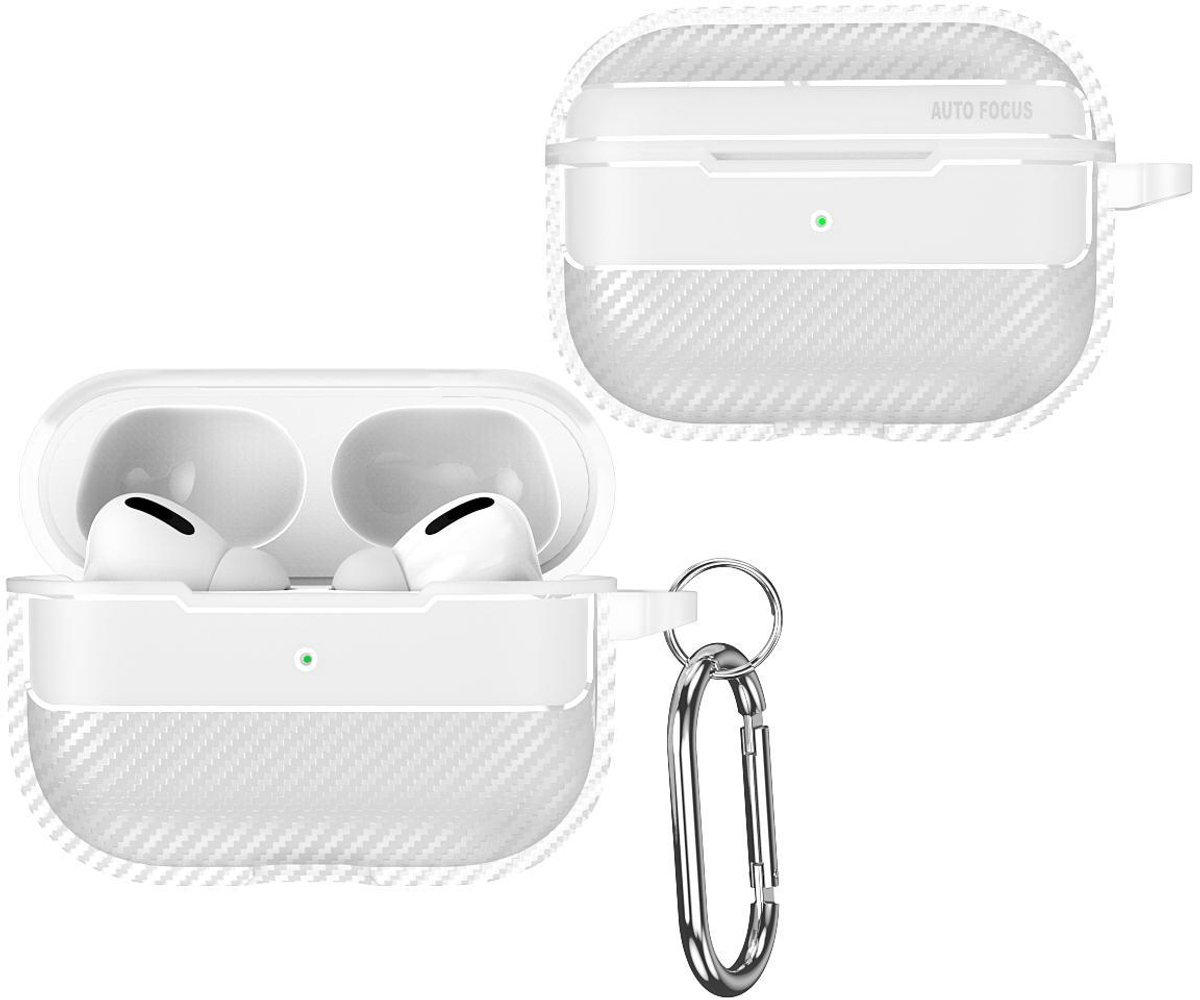 Mobigear Hoesje geschikt voor Apple AirPods Pro 3 Hoesje Flexibel TPU | Mobigear Racing - Paars