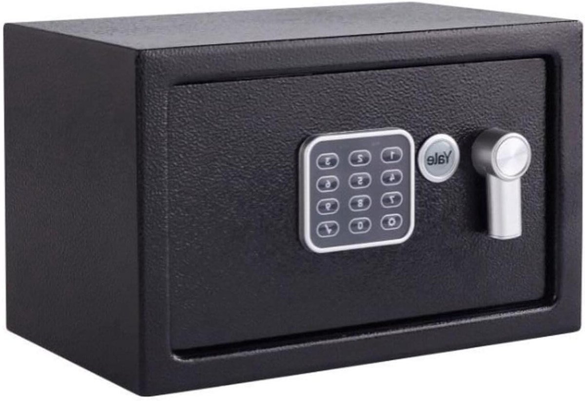 Elektronische Kluis - Kleine Kluis - Waardevolle Spullen - Met Alarm - 86 Liter - Zwart