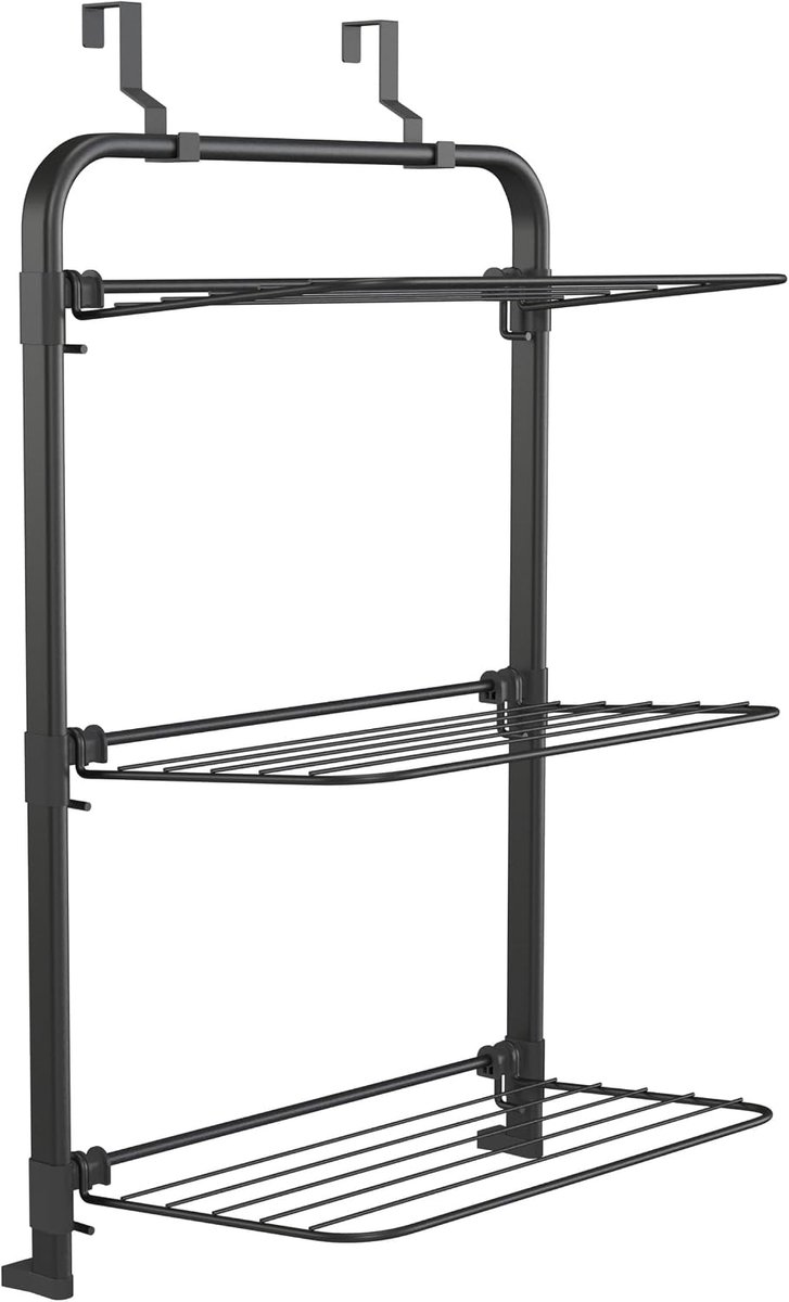Hanging drying rack 3 lagen - Vouwbaar - 10 meter drooglengte - Ideaal voor balkon - ShopVlot