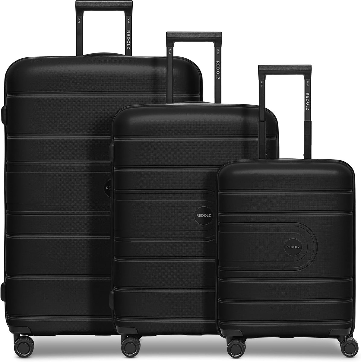 Reis Koffer 11 + BC - Zwart - Modern minimalistisch - Ruim en lichtgewicht - ShopVlot