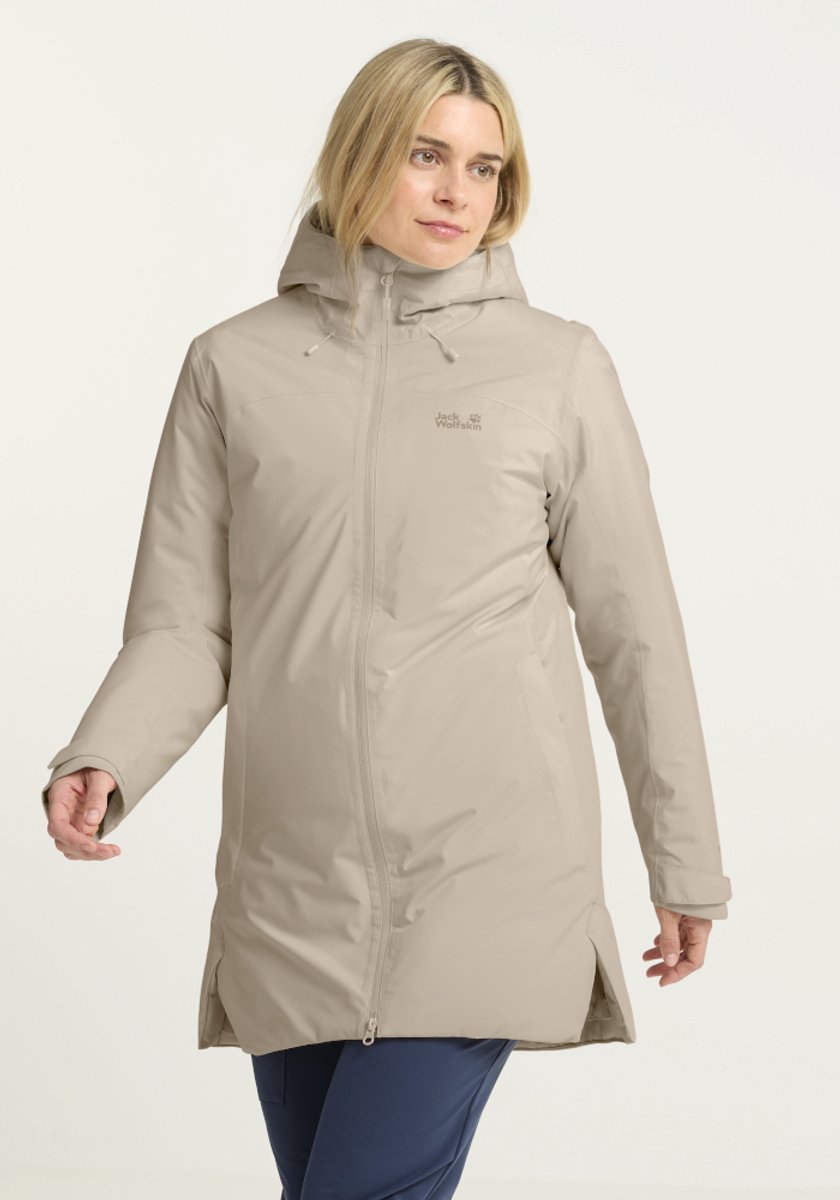 Jack Wolfskin HEIDELSTEIN 2 INS JKT W Dames Outdoorjas - oyster