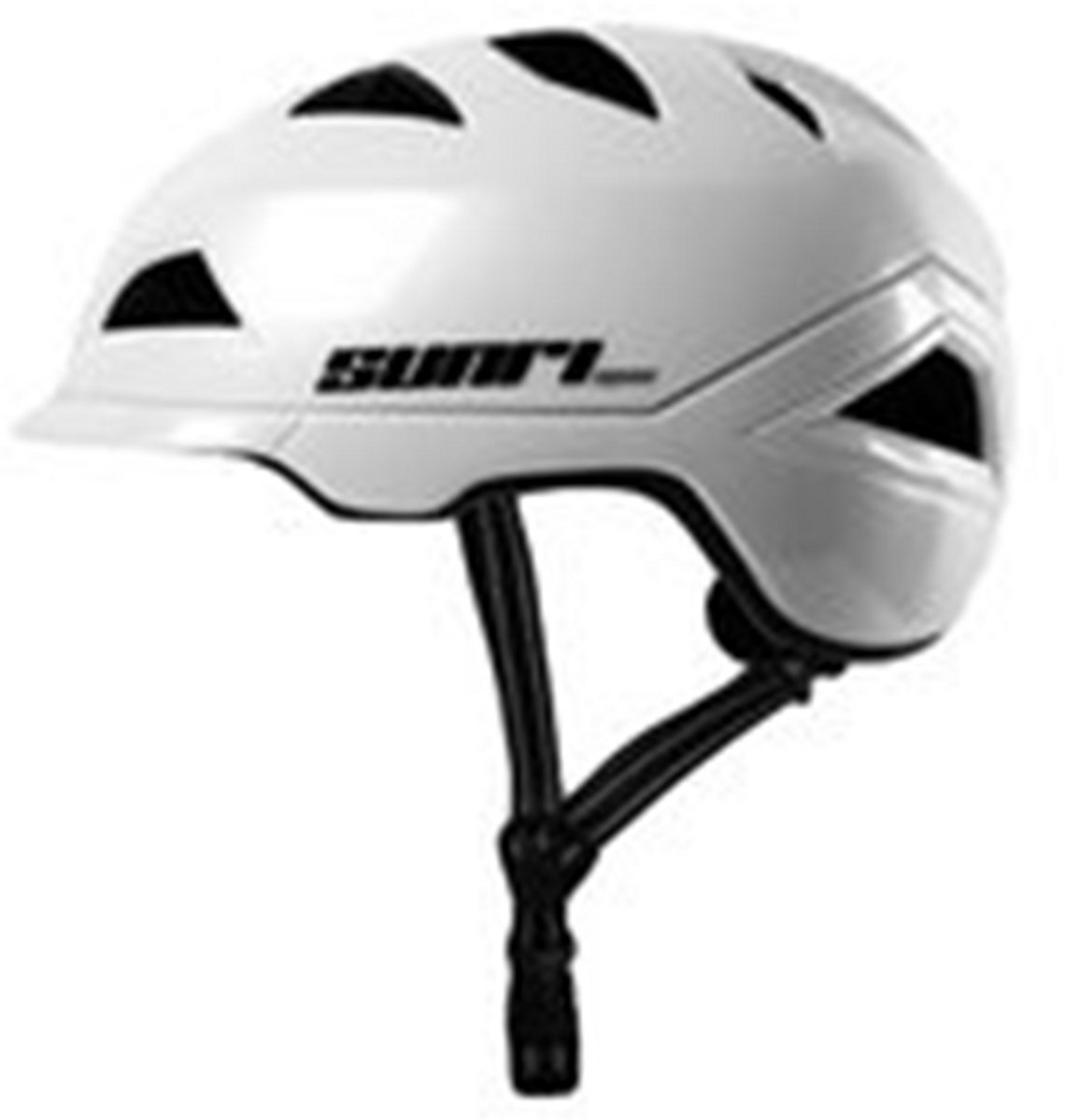 MEETYOO Fietshelm - Ebike Helm voor Volwassenen - Dames en Heren Geschikt voor Elektrische Fiets en Racefiets -Wit-L(57-61cm)