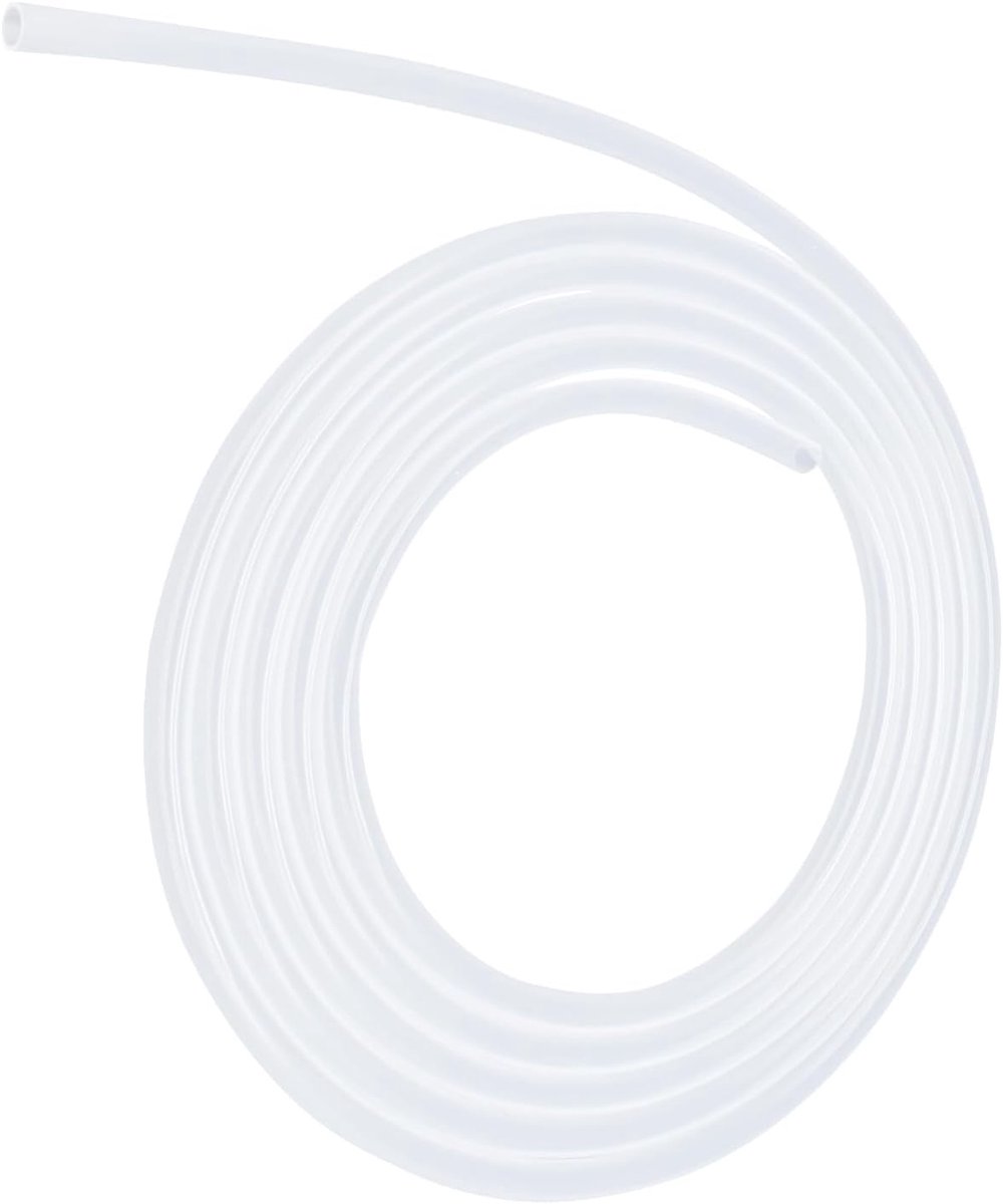 slang geschikt voor levensmiddelen, 4 mm ID x 6 mm OD 3 meter, flexibele transparante siliconen slang, waterluchtslang
