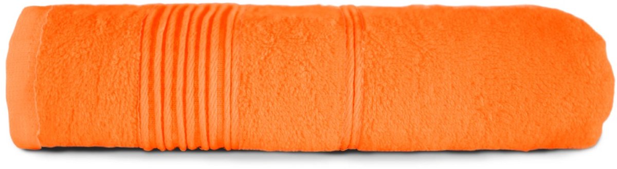 Darymex - Handdoek - Handdoek 70x140 cm, groot, natuurlijke bamboevezel, oranje