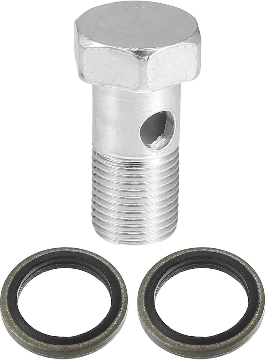 ABSOPRO Auto Remleiding Adapter 1.38" Lengte M14x1.25 Holle Bout