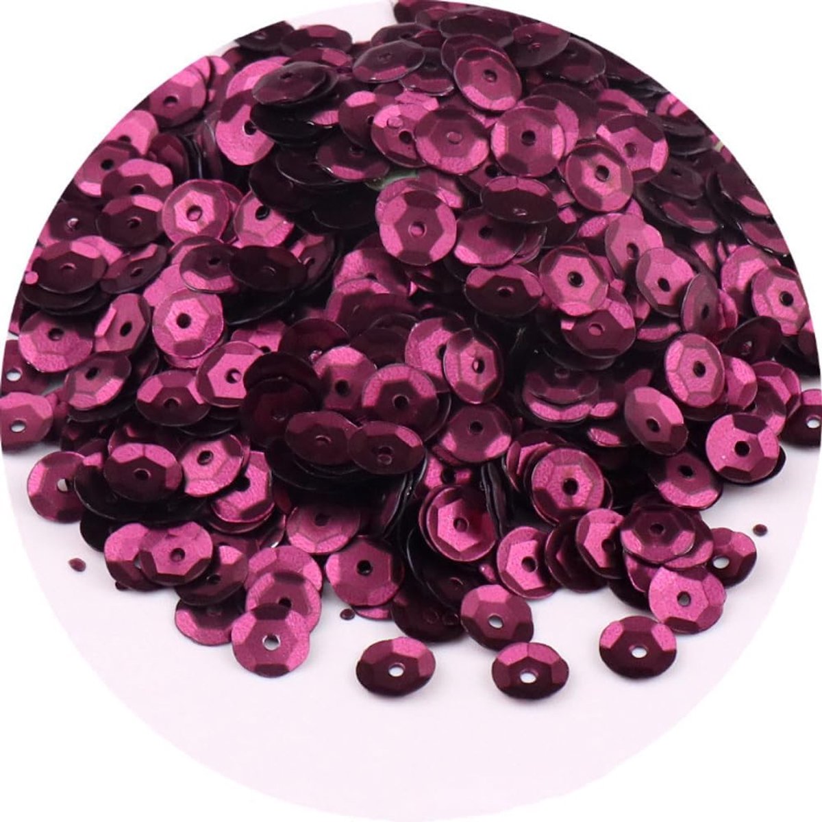 Pailletten om te knutselen, pailletten 6 mm, losse pailletten, handwerk, pailletten, spangles, voor doe-het-zelf productie, kleding, knutselen, kunsthandwerk, naaien, bruiloftsdecoratie, ca.