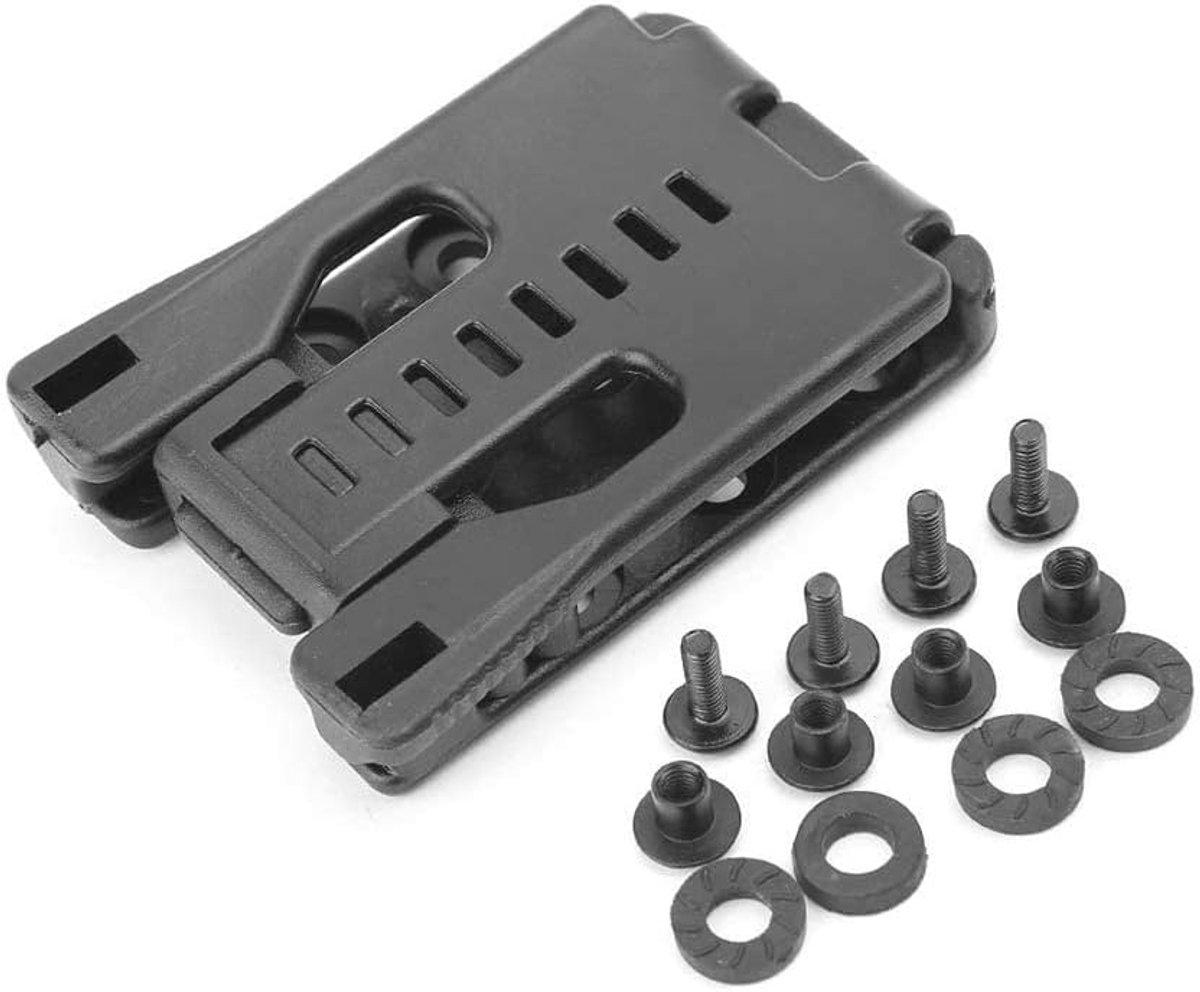 riemclip voor mes schede camping DIY outdoor gereedschap clip, set van 2 stuks (1 stkttype #3)