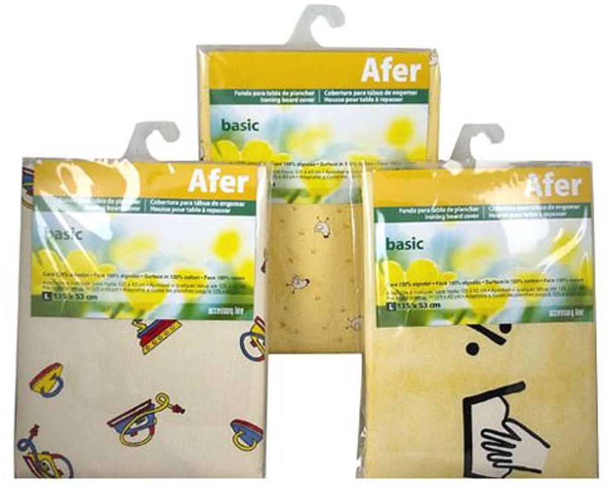 Afer Hoes Strijktafel 3 Types 130x46cm