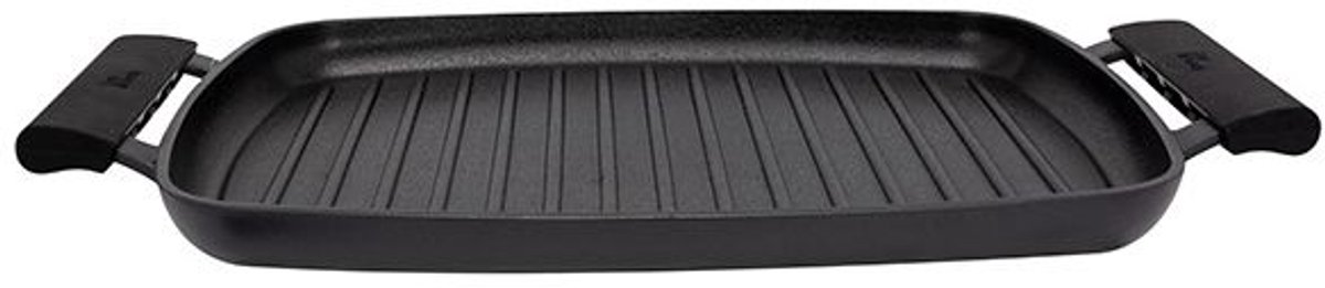 Durable Grillpan No Stick Zwart 48x29xh4 ,5cm Aluminium