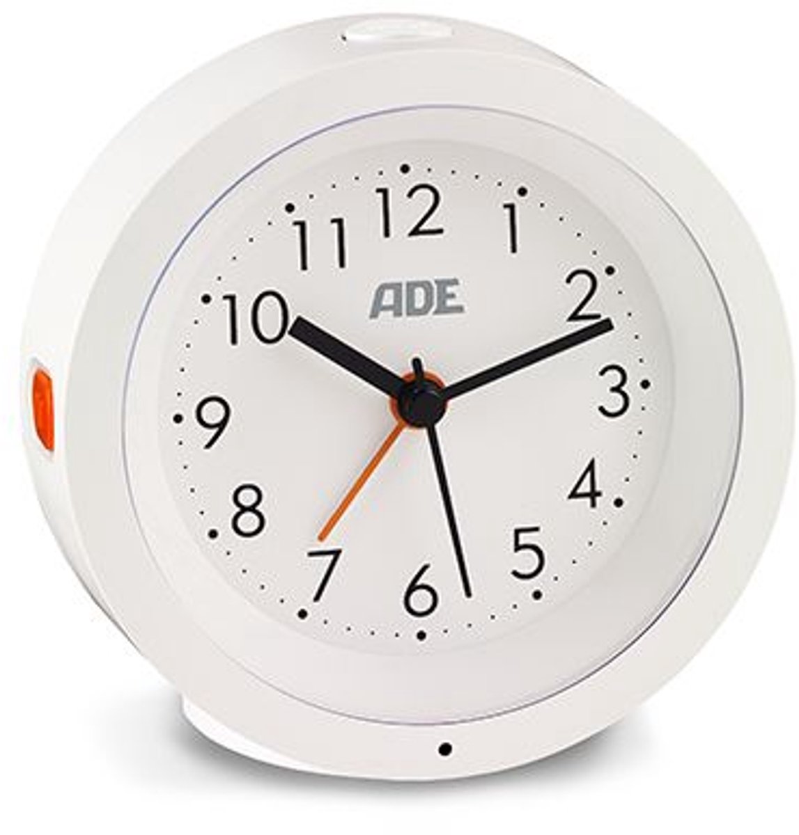 Ade Analoge Alarmklok Met Verlichting - Incl. 2x Aa