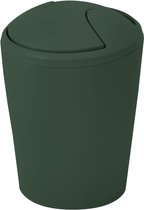 Spirella Afvalemmer Move – Kantelbare Prullenbak voor Badkamer, Toilet en Keuken – Modern Design Tilbak
